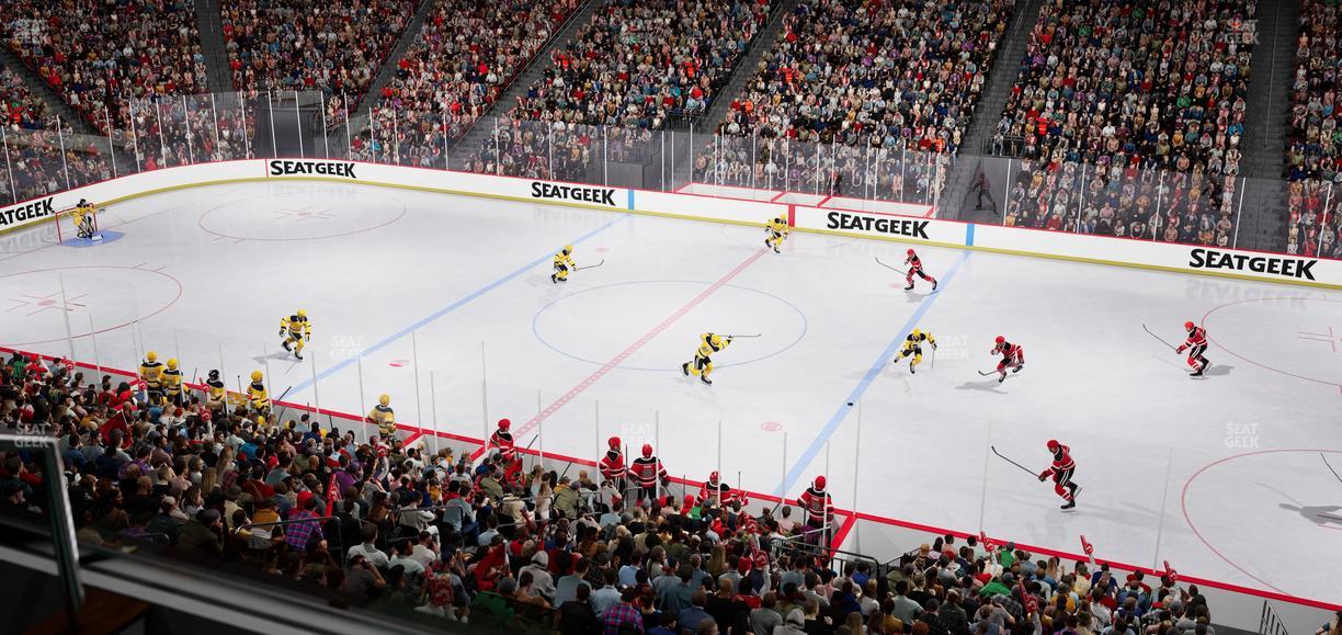 Prudential Center - Section Suite 114 Seat View