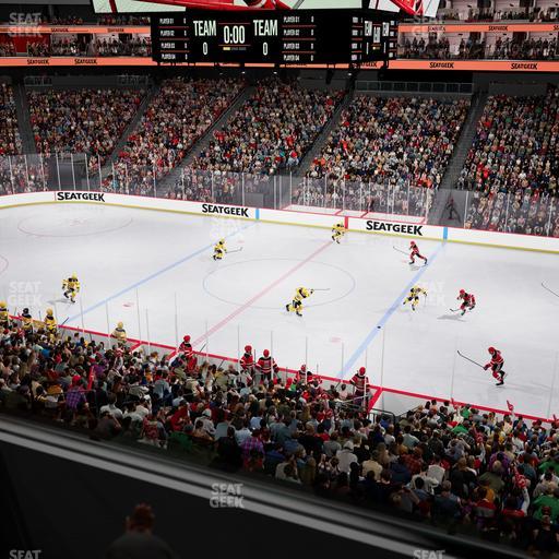 Prudential Center - Section Suite 114 Seat View