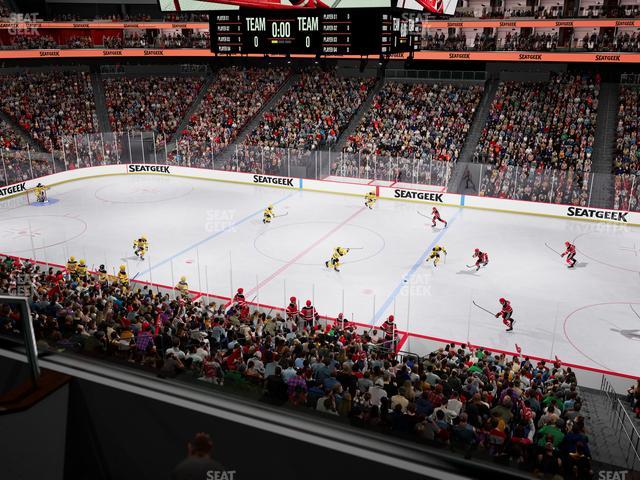 Prudential Center - Section Suite 114 Seat View