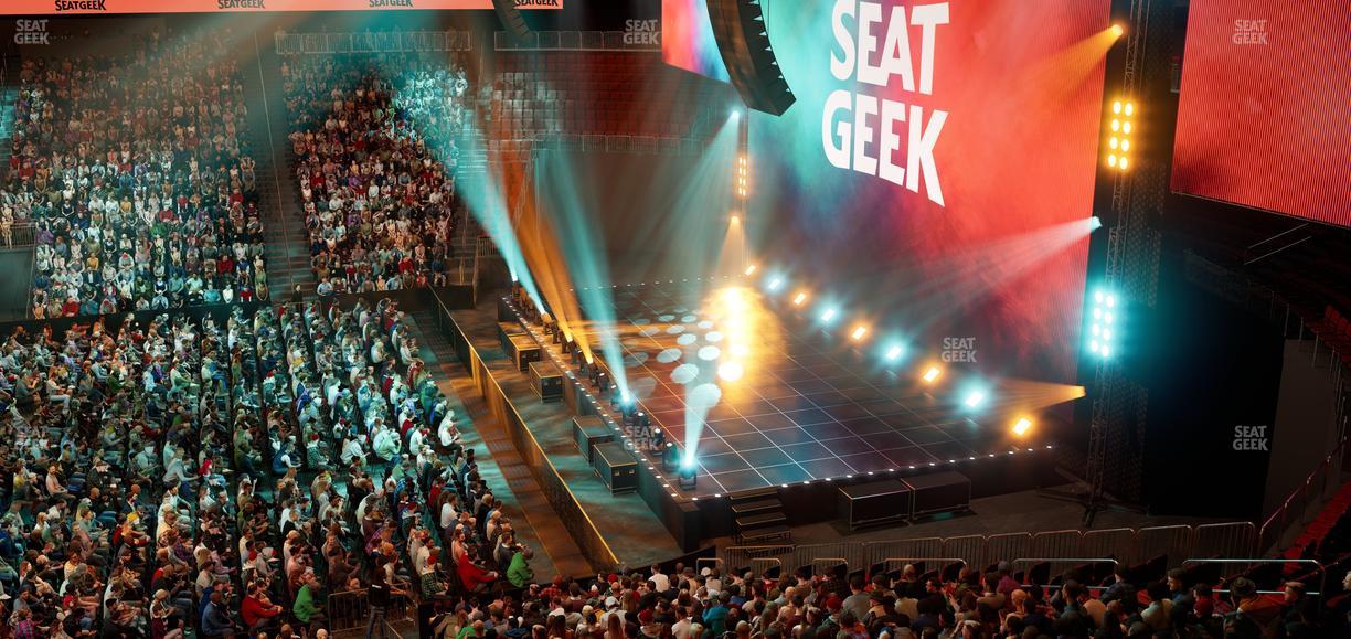 Prudential Center - Section Suite 114 Seat View