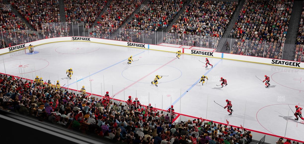 Prudential Center - Section Suite 115 Seat View