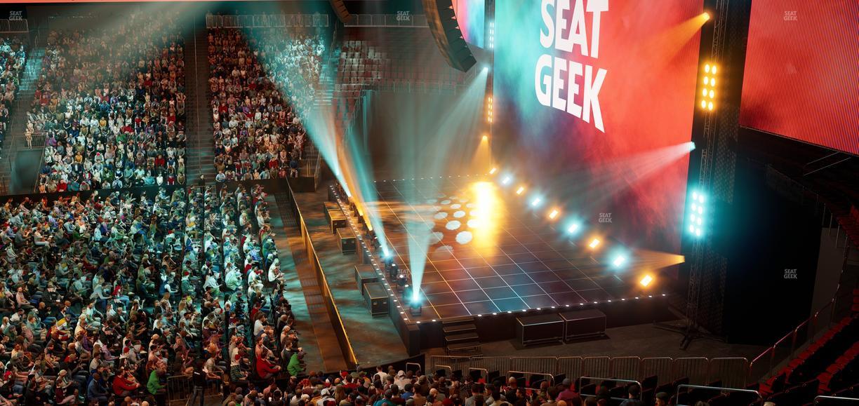 Prudential Center - Section Suite 115 Seat View