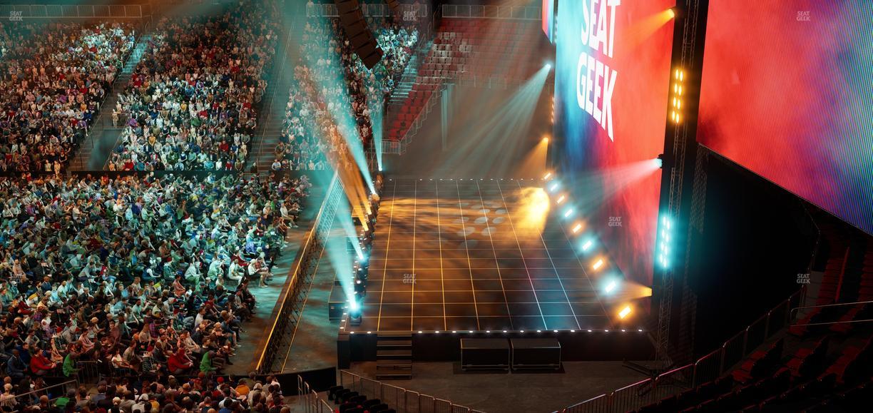 Prudential Center - Section Suite 117 Seat View