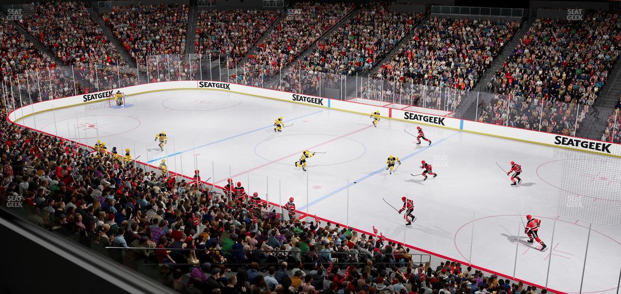 Prudential Center - Section Suite 117 Seat View