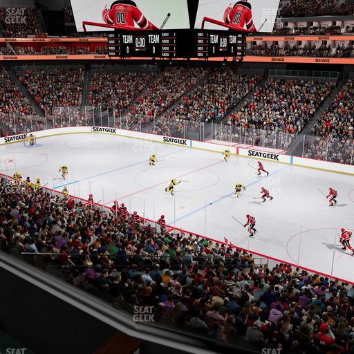 Prudential Center - Section Suite 117 Seat View