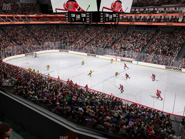 Prudential Center - Section Suite 117 Seat View