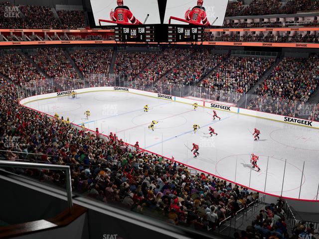 Prudential Center - Section Suite 118 Seat View