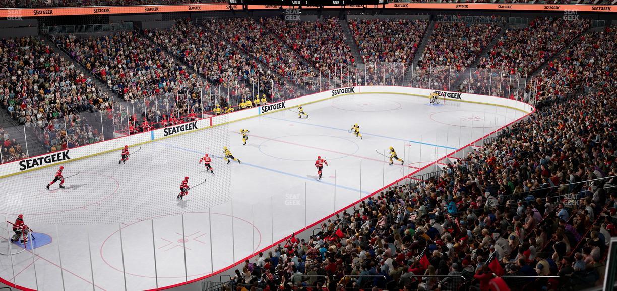 Prudential Center - Section Suite 121 Seat View