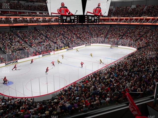 Prudential Center - Section Suite 121 Seat View