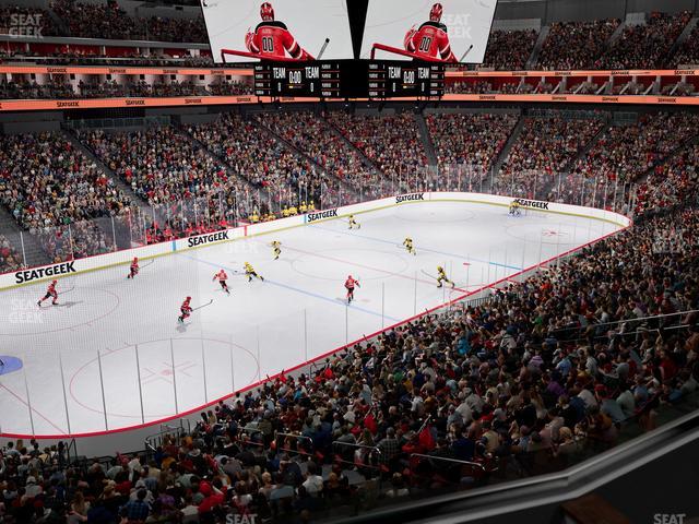 Prudential Center - Section Suite 122 Seat View