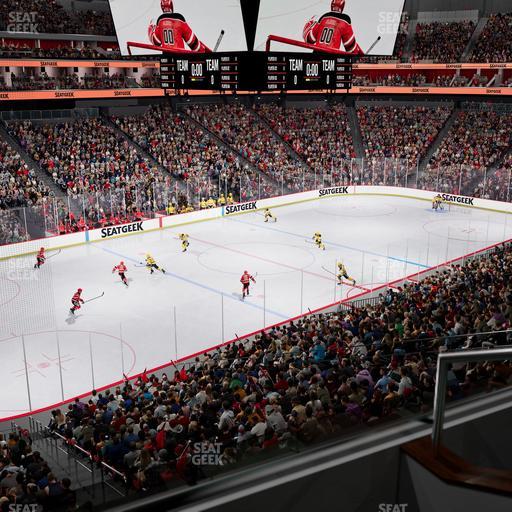 Prudential Center - Section Suite 123 Seat View