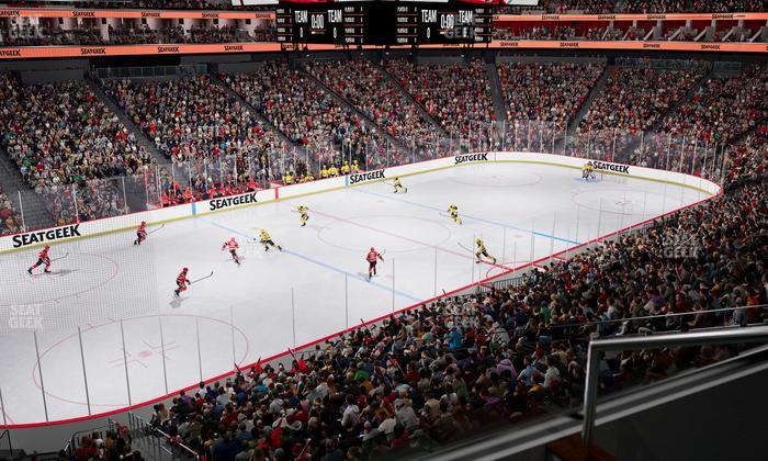 Prudential Center - Section Suite 123 Seat View