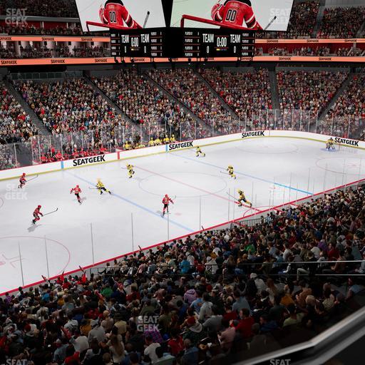 Prudential Center - Section Suite 124 Seat View