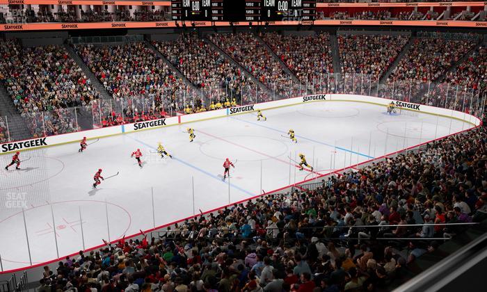 Prudential Center - Section Suite 124 Seat View