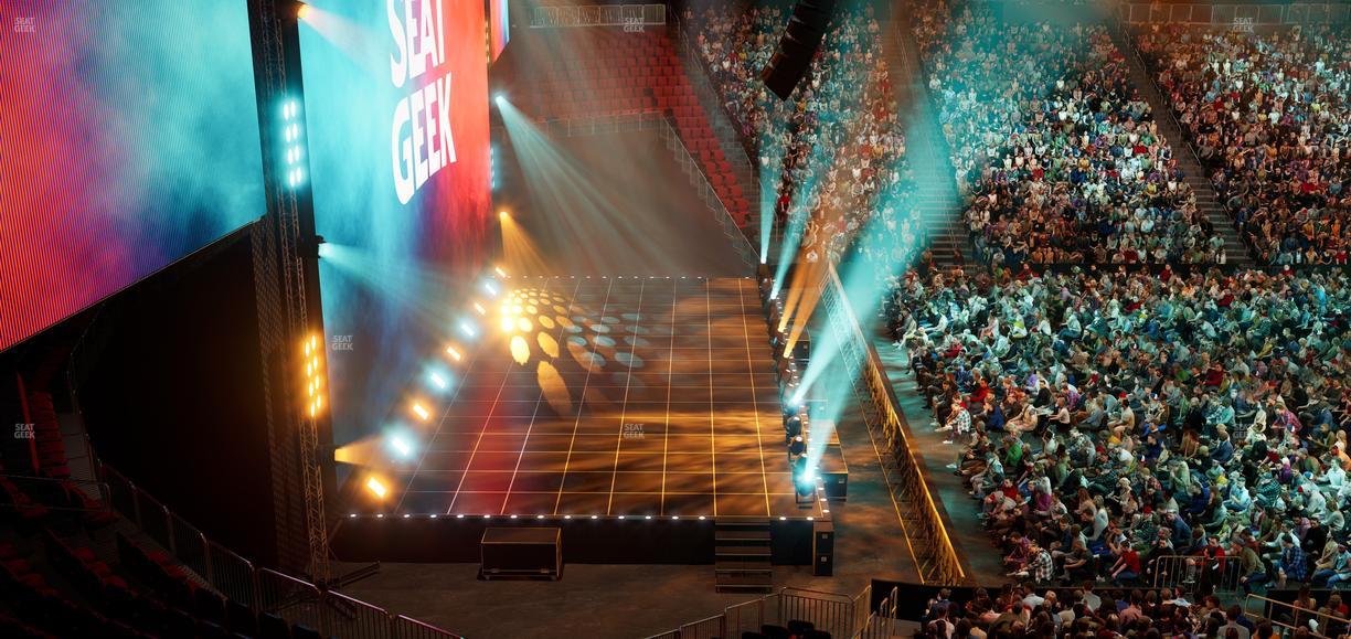 Prudential Center - Section Suite 124 Seat View