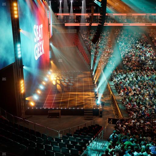 Prudential Center - Section Suite 124 Seat View