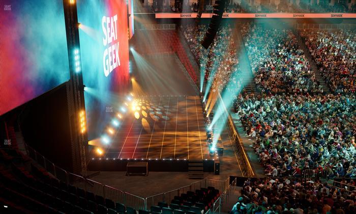 Prudential Center - Section Suite 124 Seat View