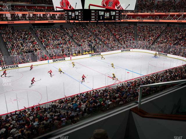 Prudential Center - Section Suite 125 Seat View
