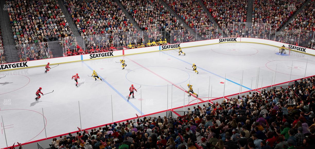 Prudential Center - Section Suite 126 Seat View