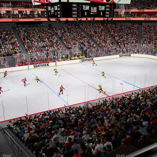 Prudential Center - Section Suite 126 Seat View