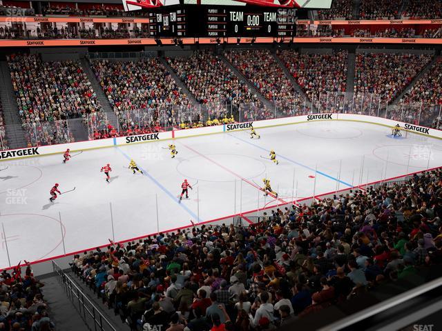 Prudential Center - Section Suite 126 Seat View