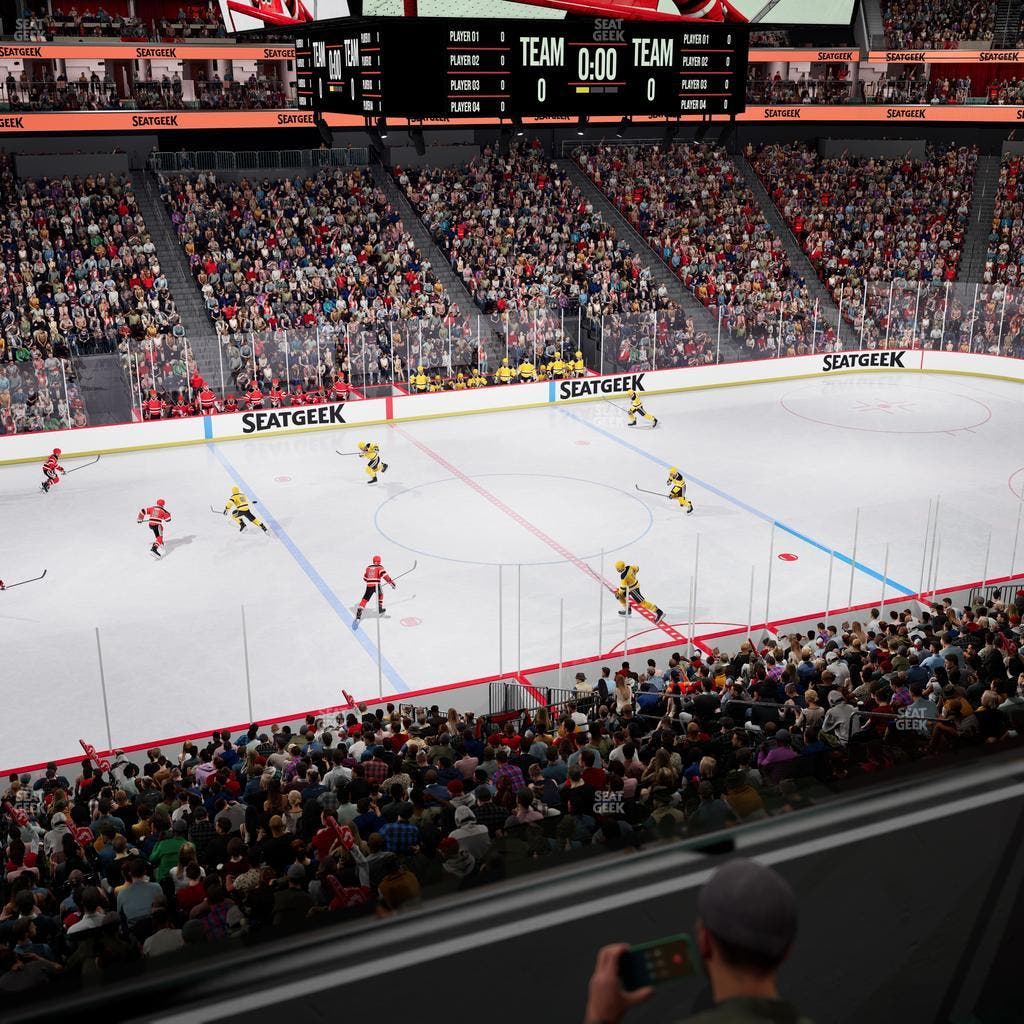 Prudential Center - Section Suite 127 Seat View