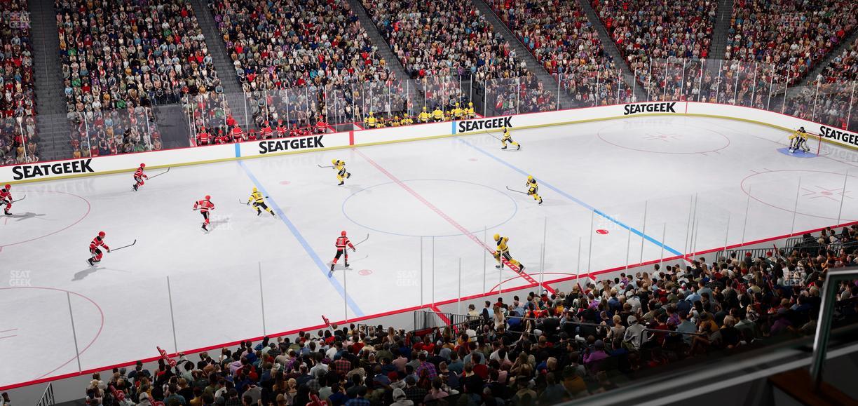 Prudential Center - Section Suite 127 Seat View