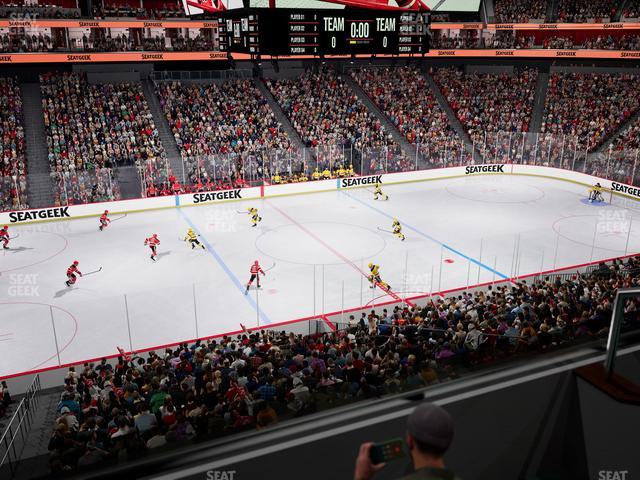 Prudential Center - Section Suite 127 Seat View