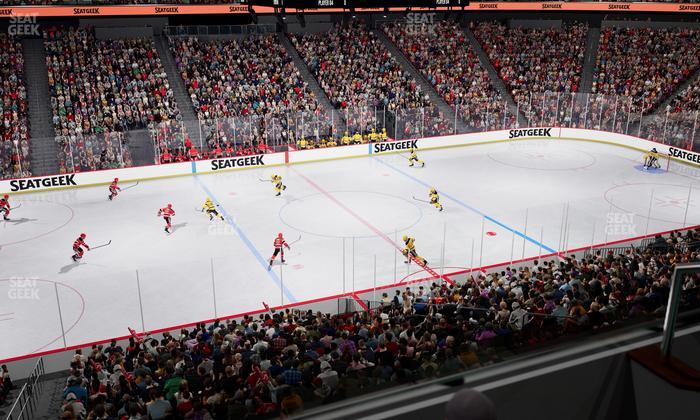 Prudential Center - Section Suite 127 Seat View