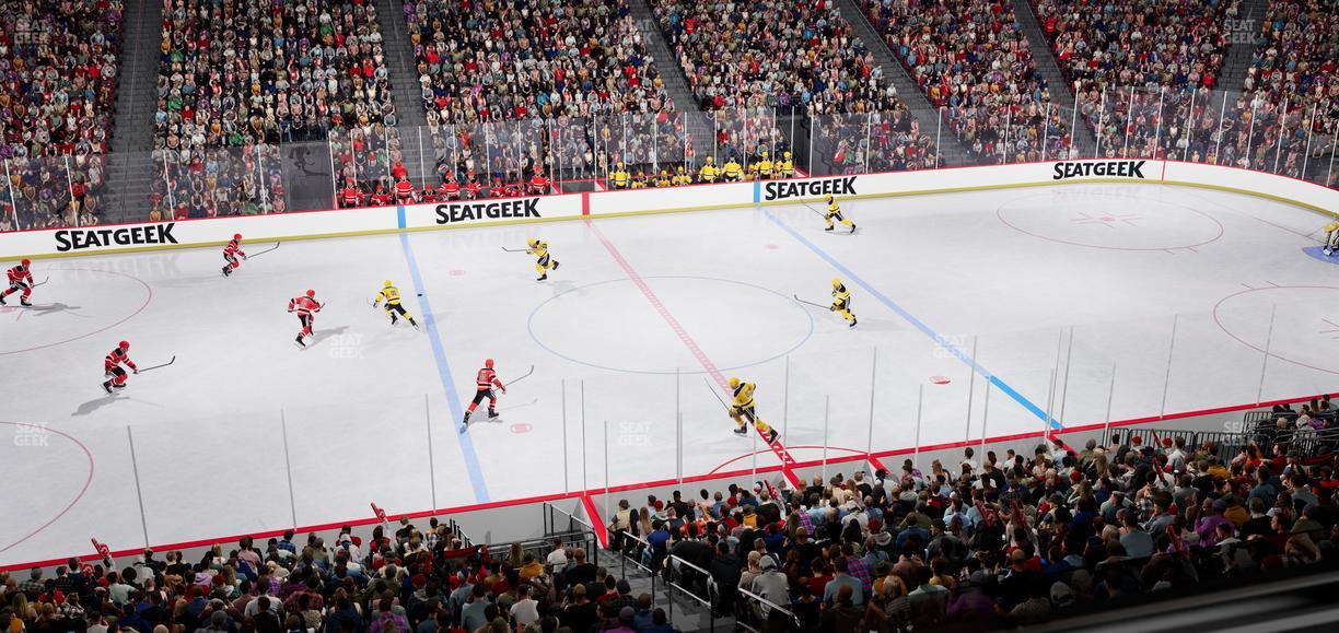 Prudential Center - Section Suite 128 Seat View