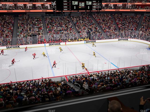 Prudential Center - Section Suite 128 Seat View