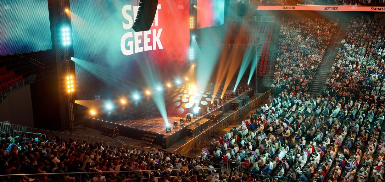 Prudential Center - Section Suite 129 Seat View