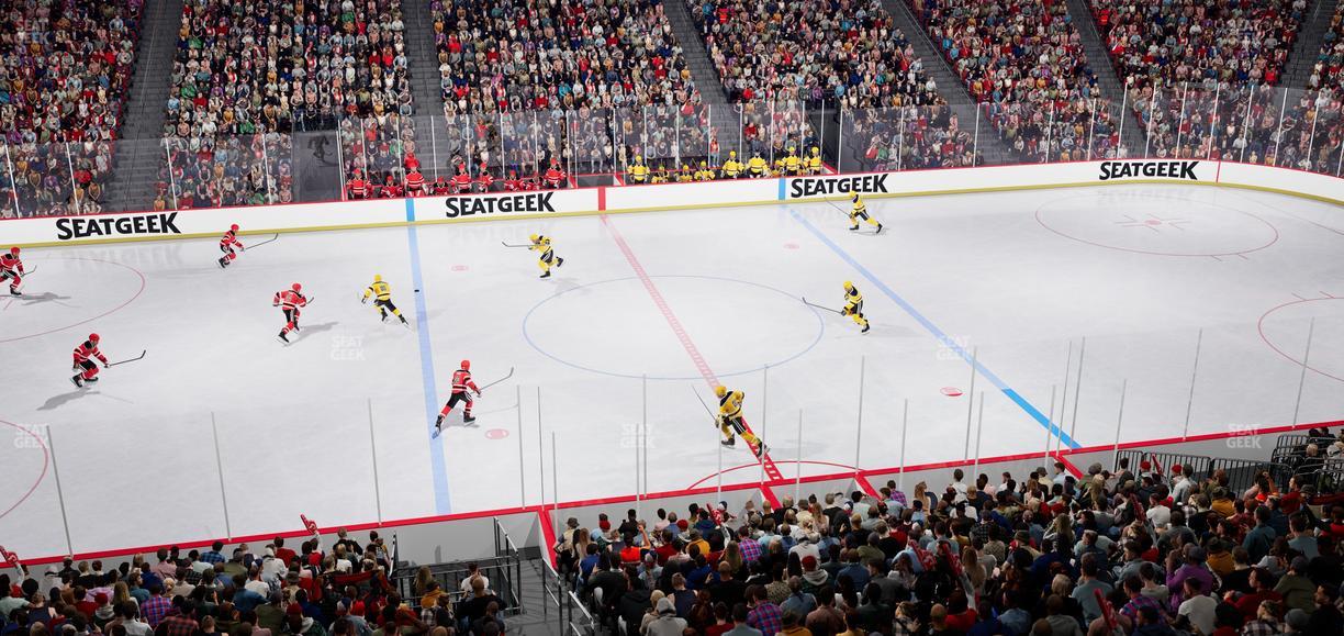 Prudential Center - Section Suite 129 Seat View