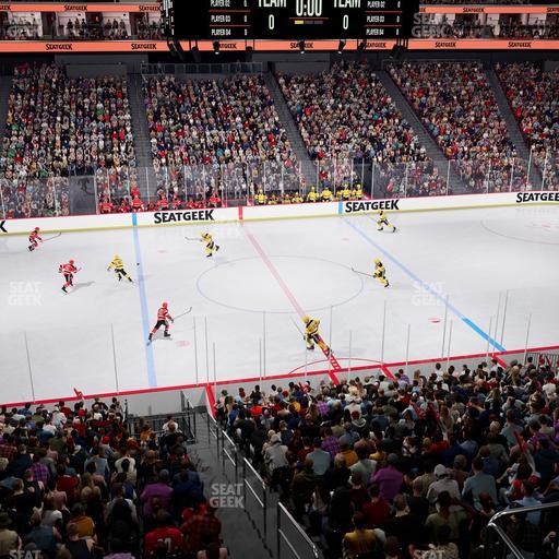 Prudential Center - Section Suite 129 Seat View