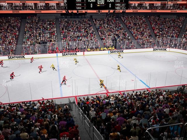 Prudential Center - Section Suite 129 Seat View