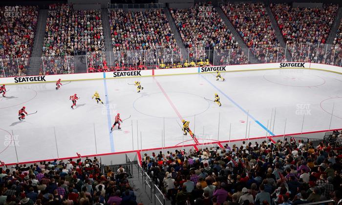 Prudential Center - Section Suite 129 Seat View