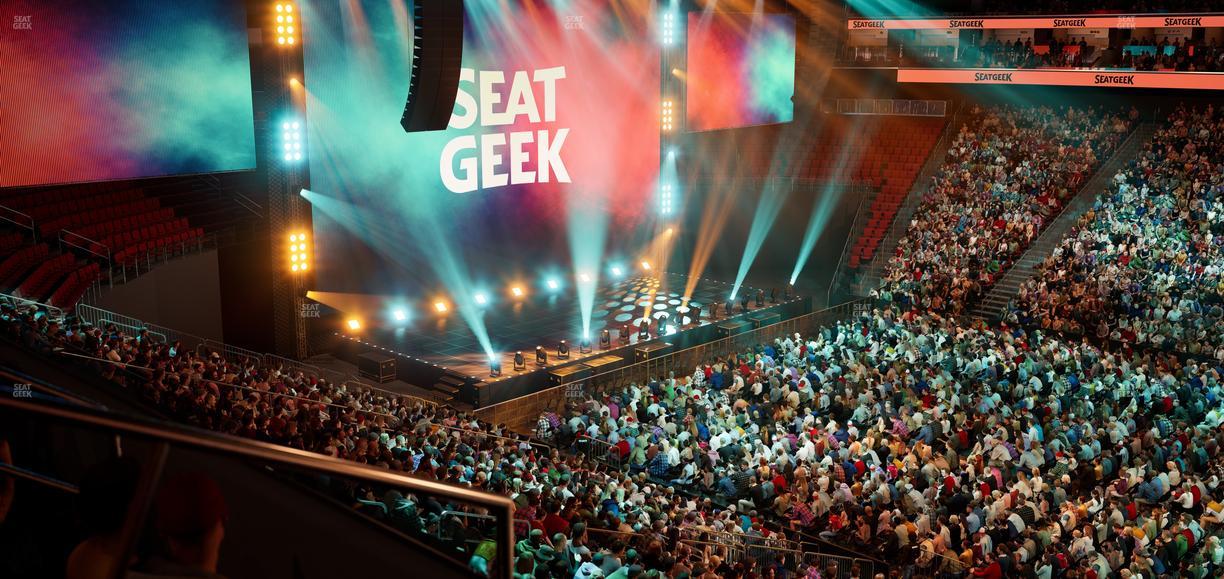 Prudential Center - Section Suite 132 Seat View