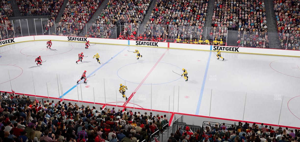 Prudential Center - Section Suite 133 Seat View