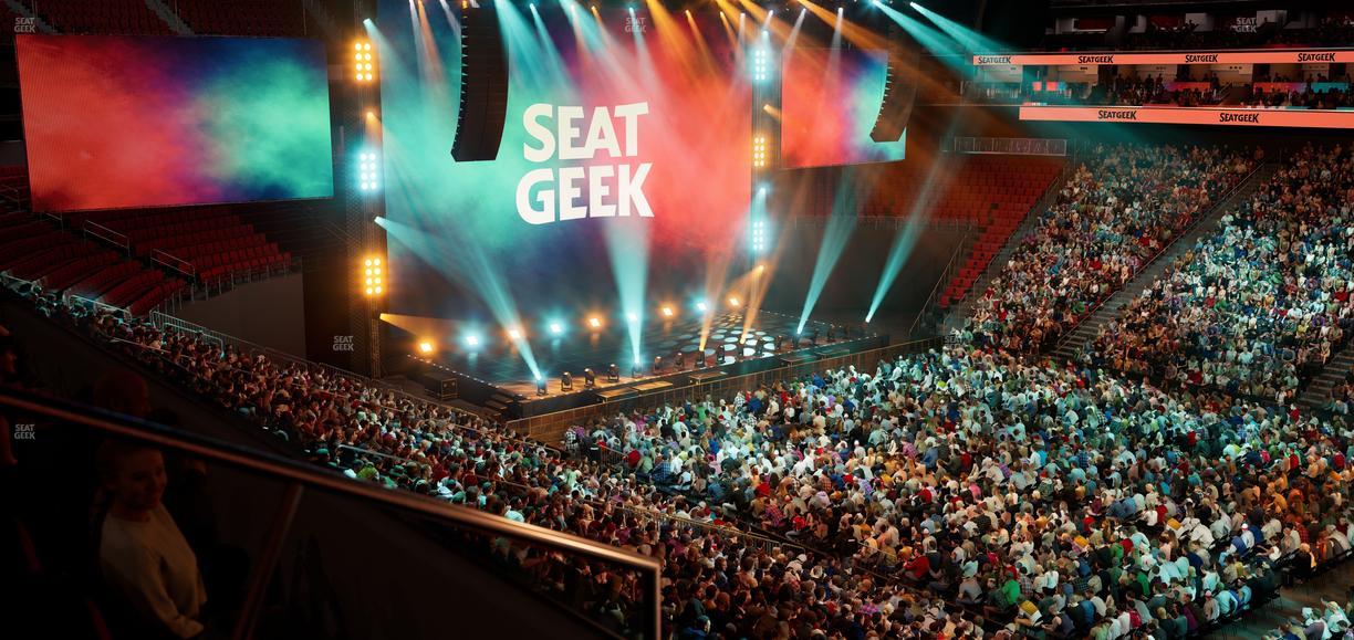 Prudential Center - Section Suite 134 Seat View