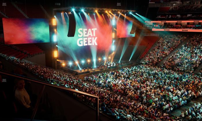 Prudential Center - Section Suite 134 Seat View