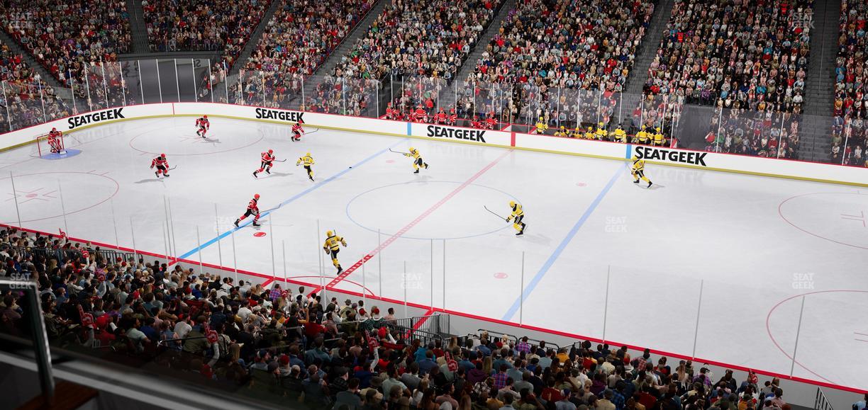 Prudential Center - Section Suite 134 Seat View