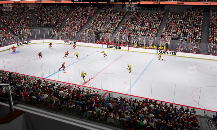 Prudential Center - Section Suite 134 Seat View