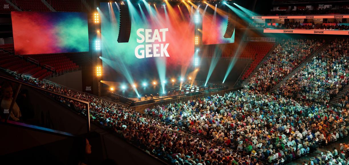 Prudential Center - Section Suite 135 Seat View