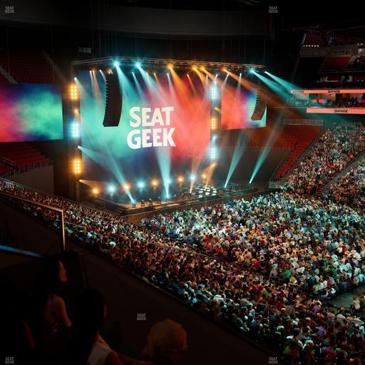 Prudential Center - Section Suite 135 Seat View