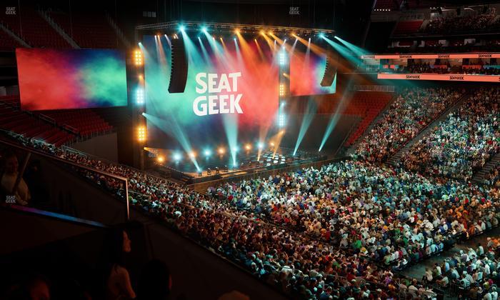 Prudential Center - Section Suite 135 Seat View