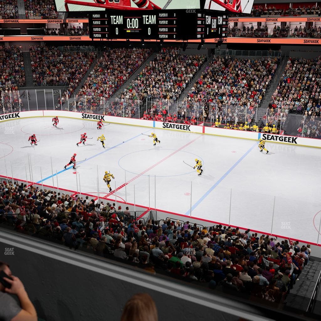 Prudential Center - Section Suite 135 Seat View