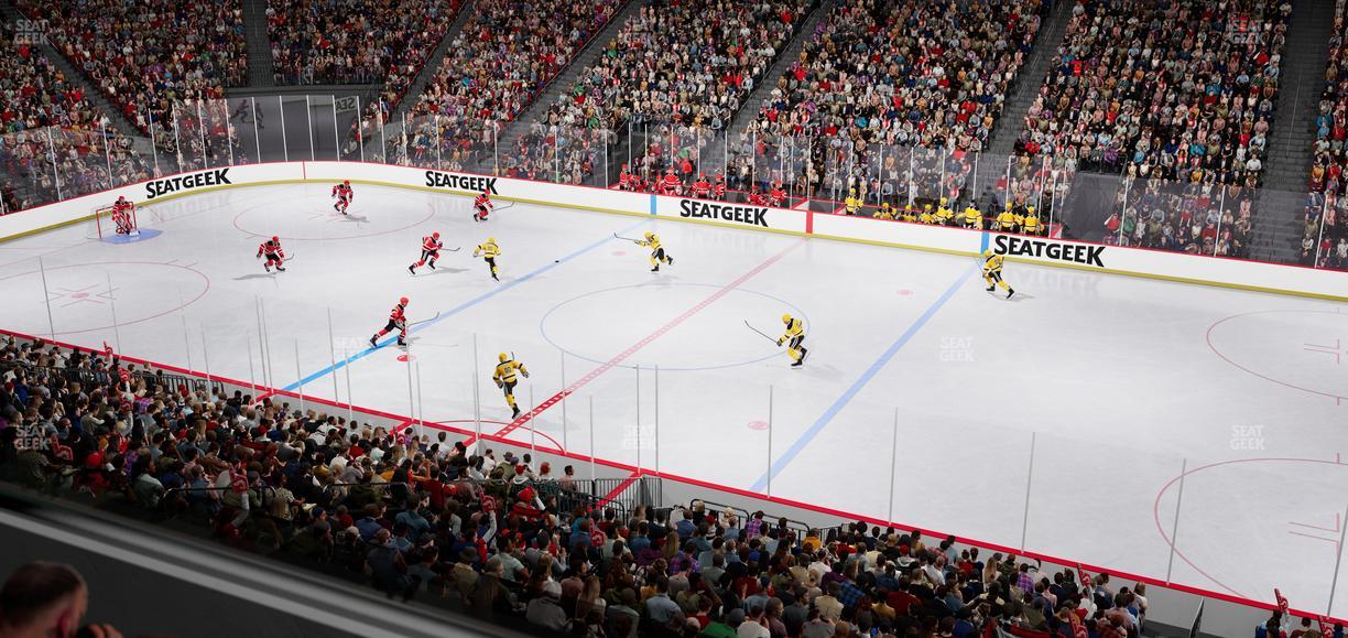 Prudential Center - Section Suite 135 Seat View