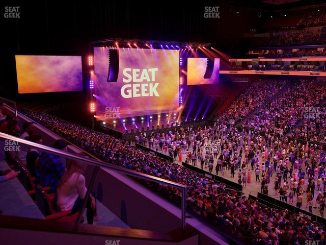 Prudential Center - Section Suite 136 Seat View