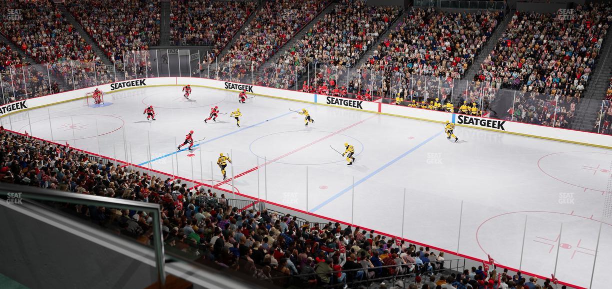 Prudential Center - Section Suite 136 Seat View