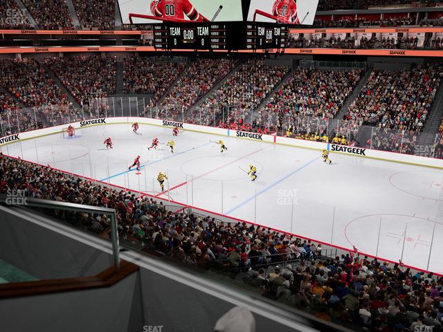 Prudential Center - Section Suite 136 Seat View